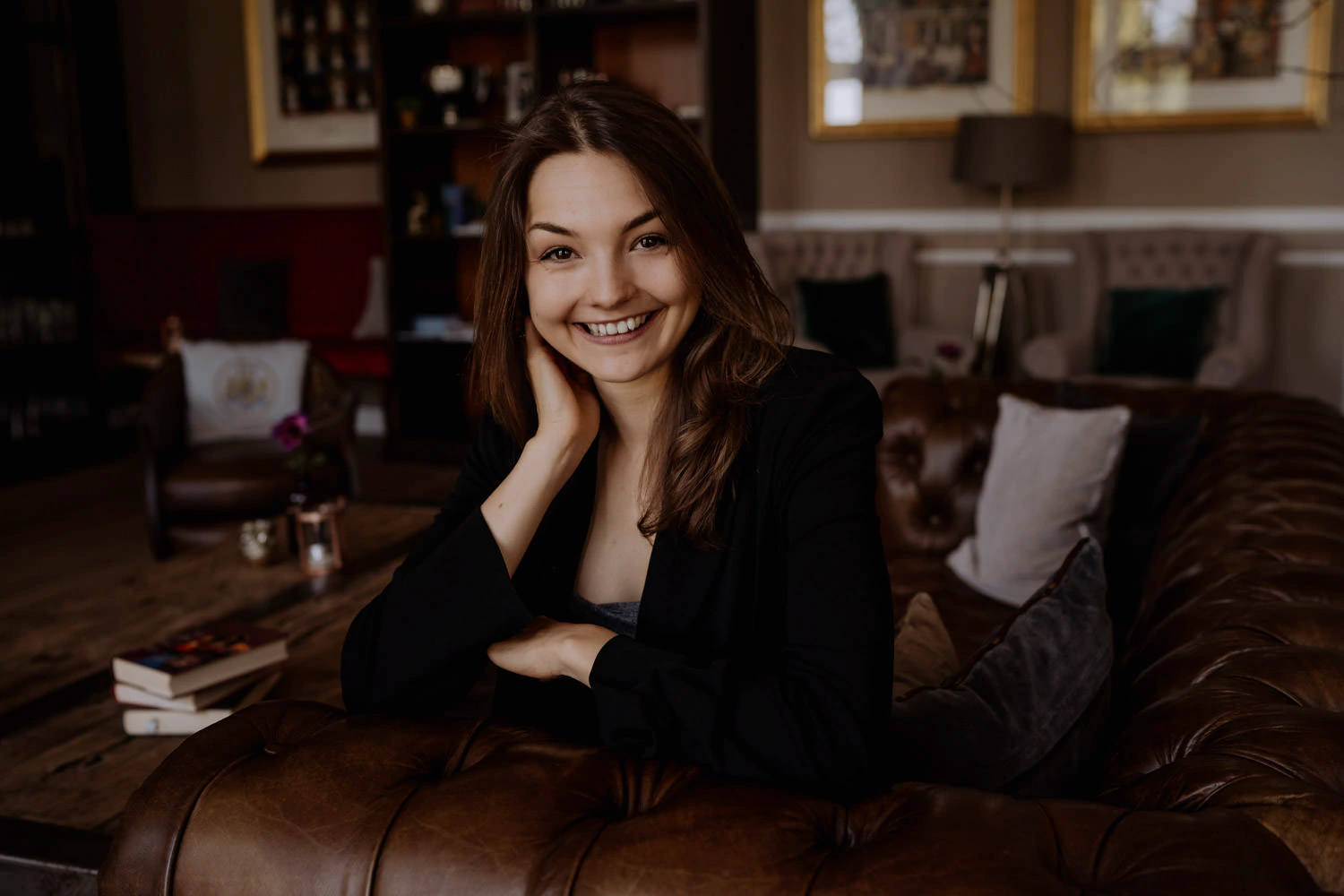 Autorenportrait mit persönlicher Ausstrahlung