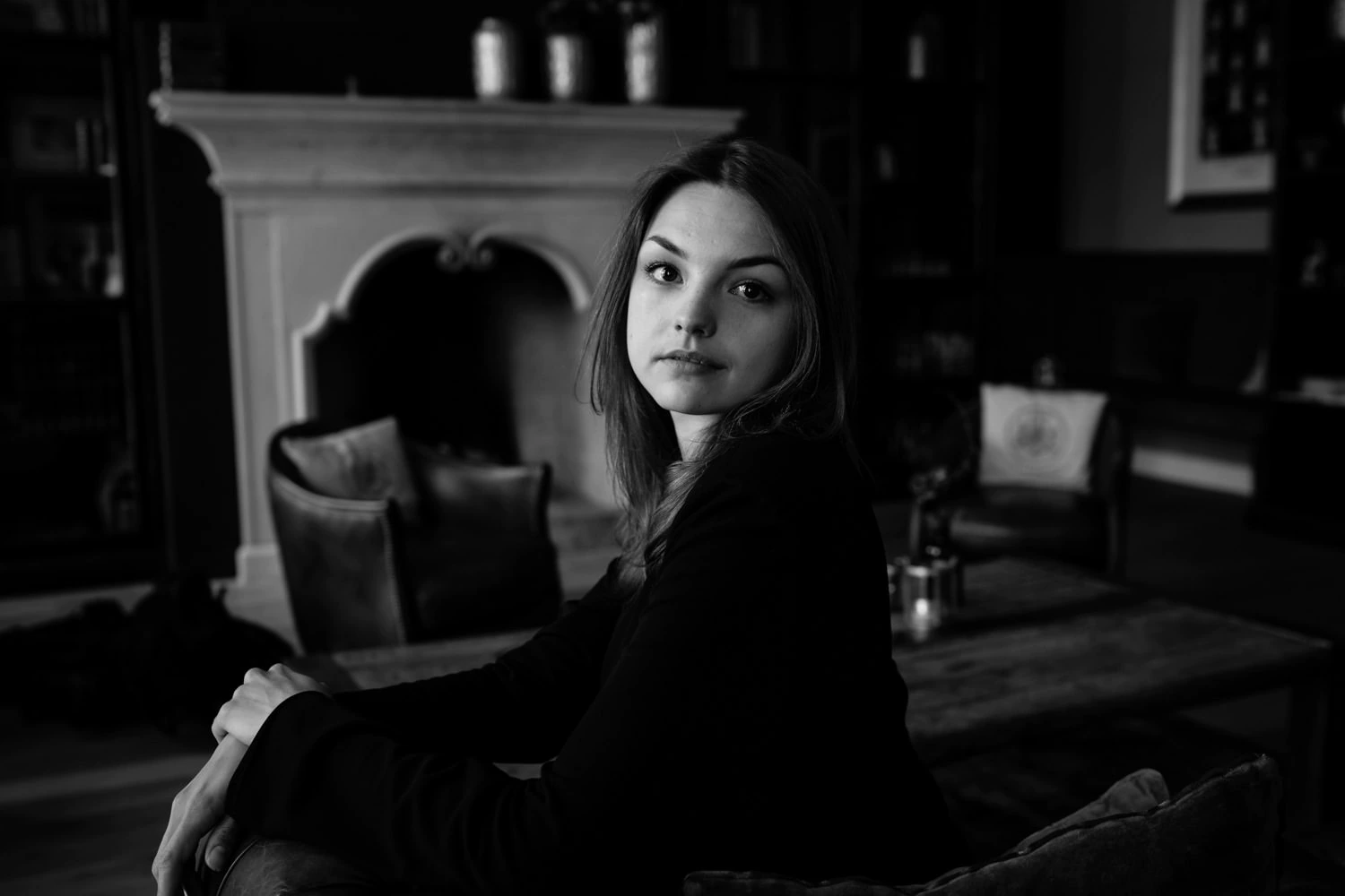 Stimmungsvolles Portrait Shooting im Hotel