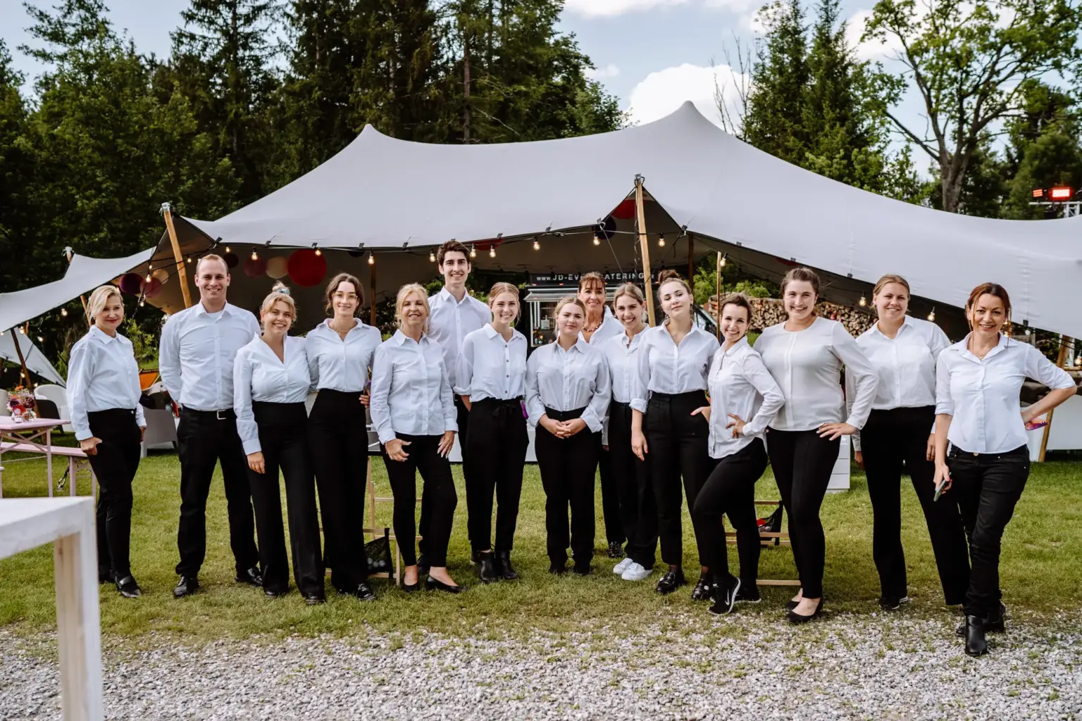 Das Team von Whowantsit beim Event in Penzerg am Starnberger See