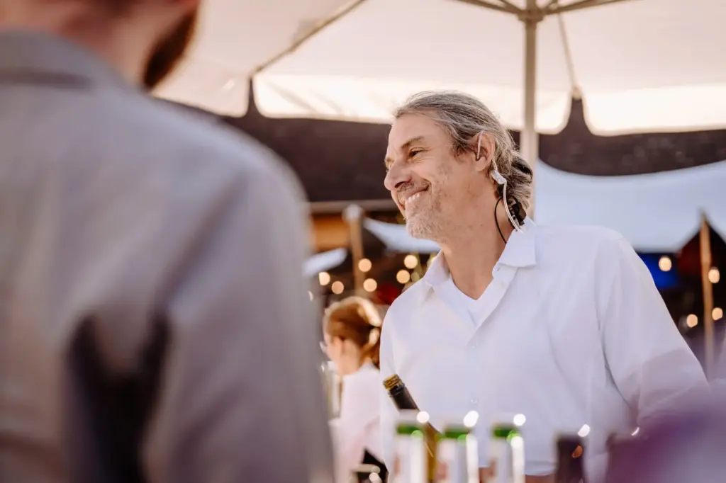 Hochwertiges Catering mit Wolfgang Weigler von Whowantsit bei Event