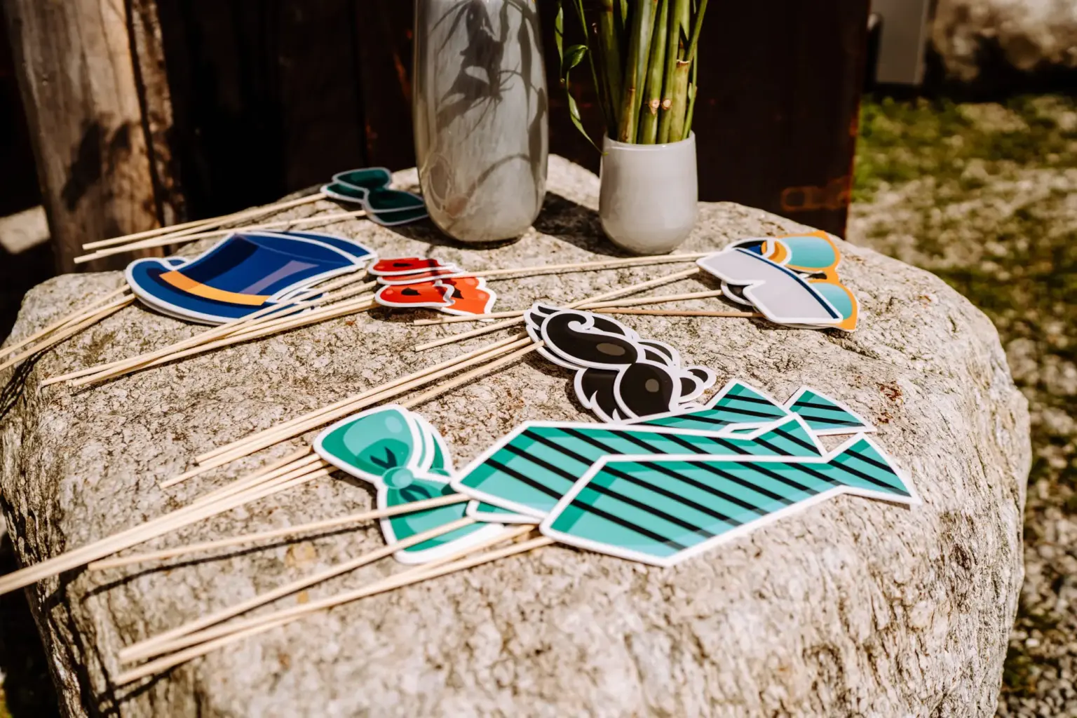 Eventdekoration und Lichtstimmung